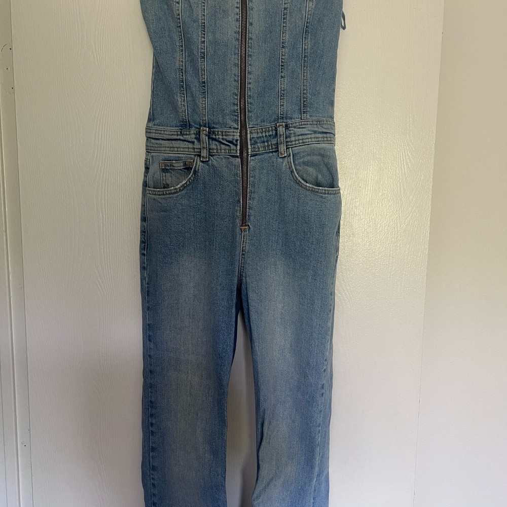 Women's Denim Jumpsuit